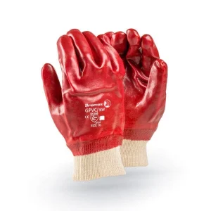 Dromex Glove PVC Red Std Duty Gpvc/KW